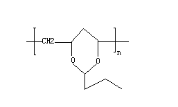聚乙烯醇縮丁醛結(jié)構(gòu)式