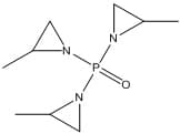 三-1-（2-甲基氮丙啶）氧化膦MAPO分子式結構式