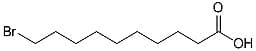 10-溴代癸酸結構式