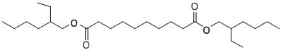 癸二酸二（2-乙基己）酯結構式